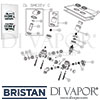 Bristan Chill Dual Control Shower Diverter Spares